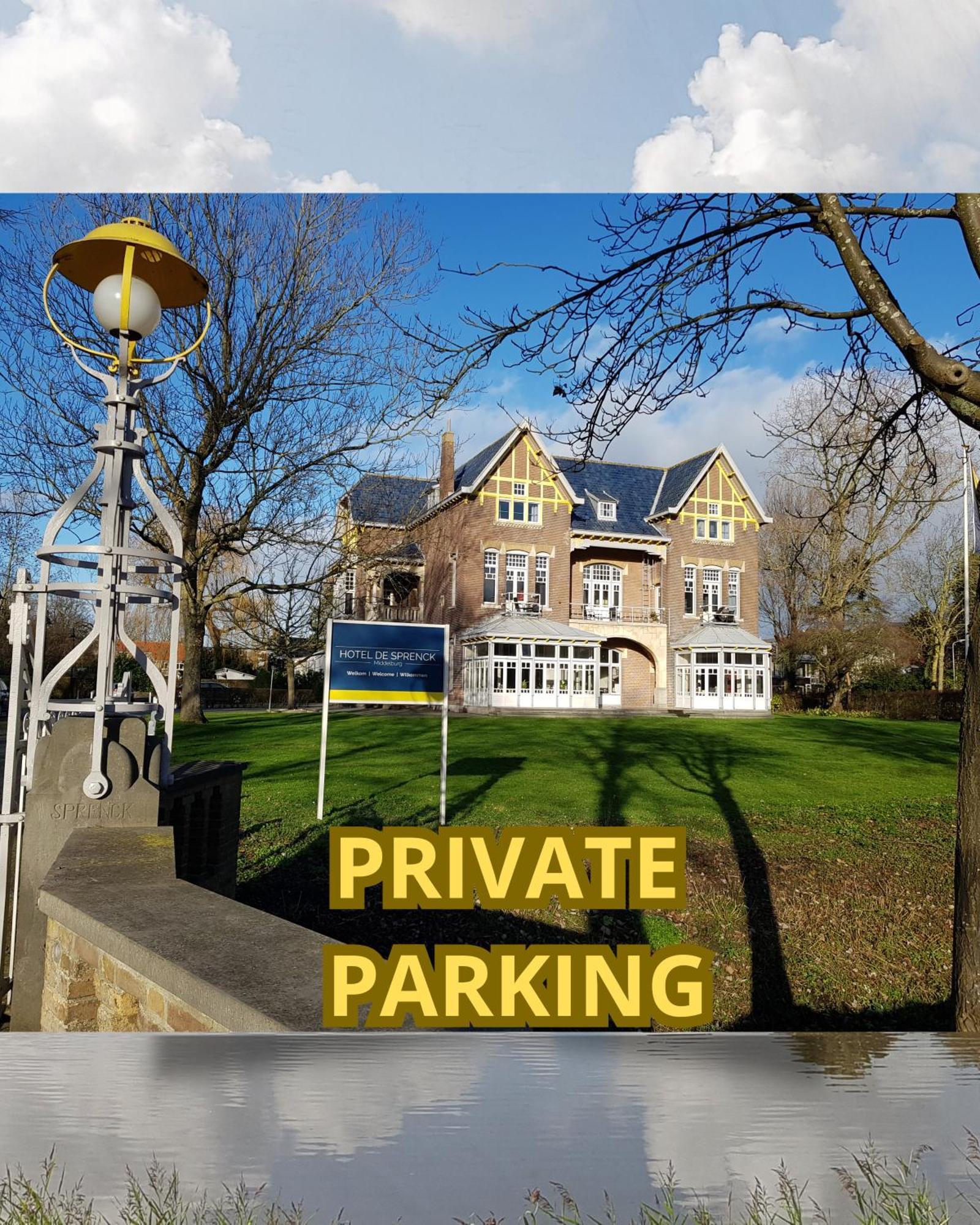 Rijksmonument Hotel De Sprenck Middelburg Ngoại thất bức ảnh