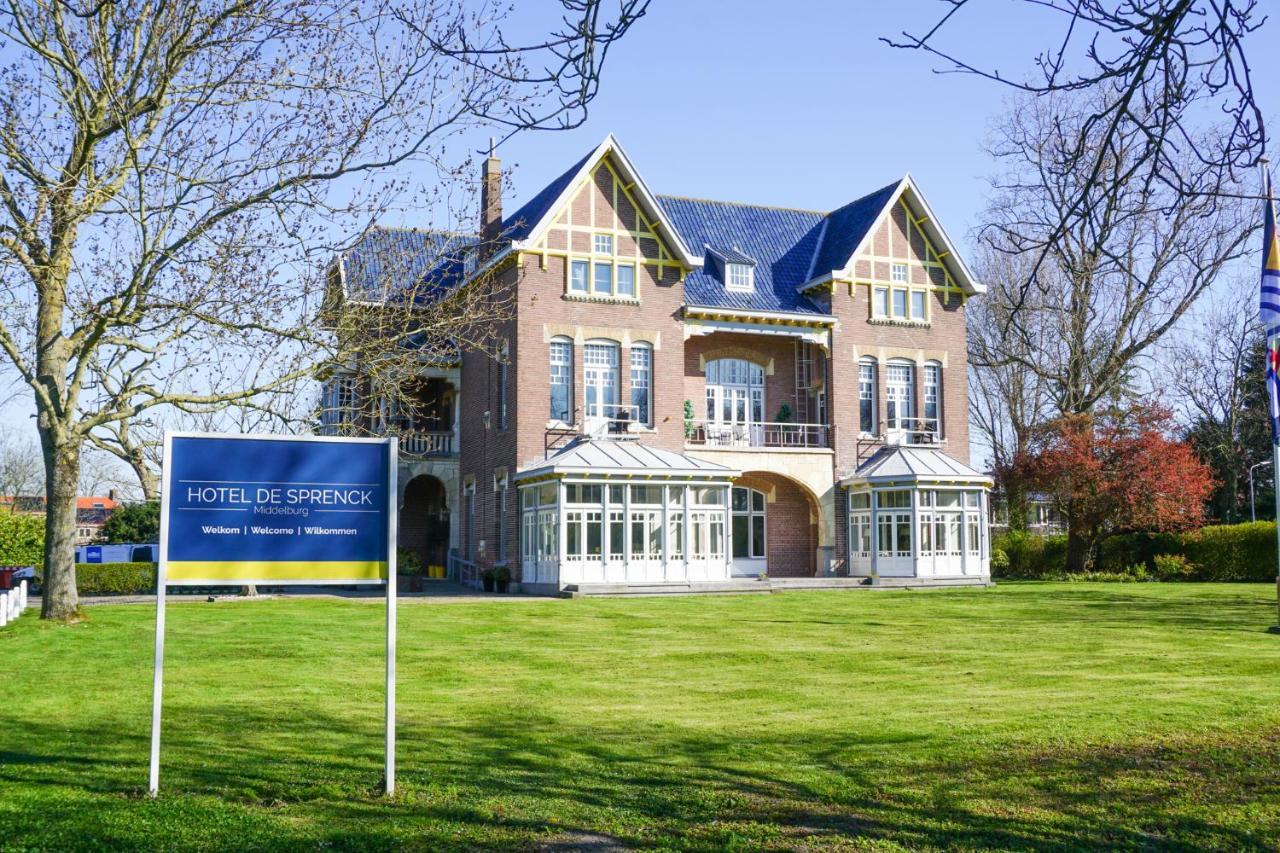 Rijksmonument Hotel De Sprenck Middelburg Ngoại thất bức ảnh